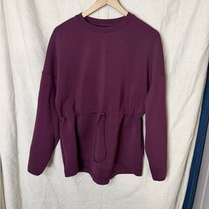 Sweaty Betty Burgundy Long Sleeve Sweatshirt